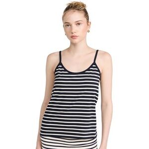 Kule “The spaghetti tank - navy/cream”